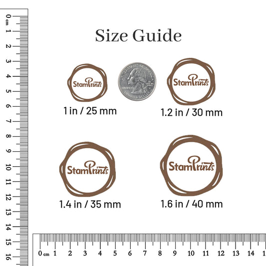 Custom Banner Name Wax Seal Stamp