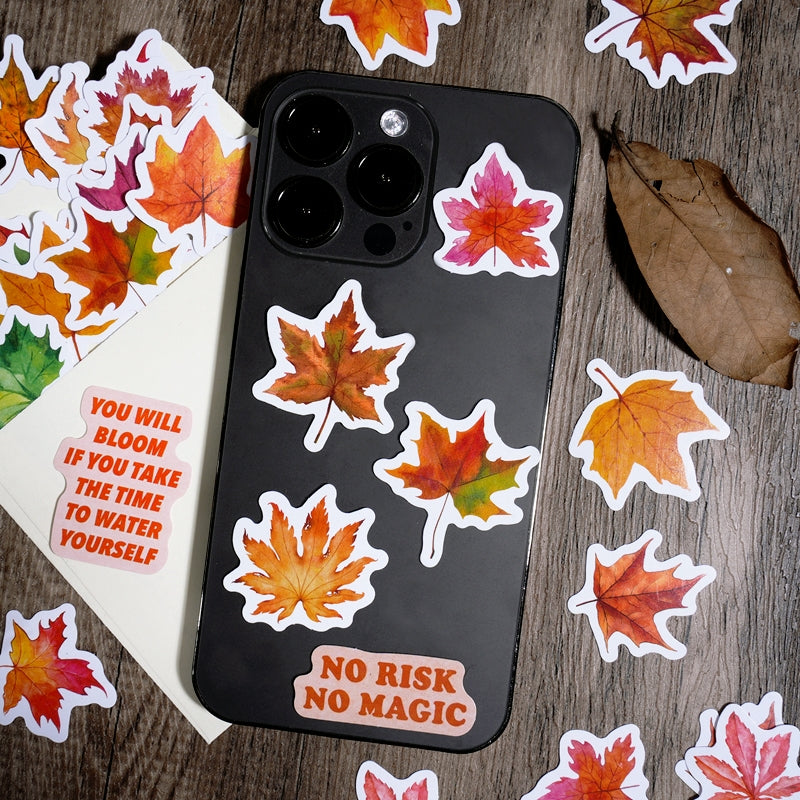 Autumn Leaf Adhesive Stickers