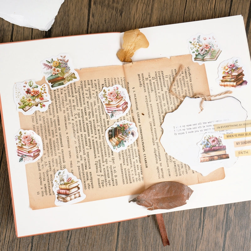 Book and Library Theme Stickers