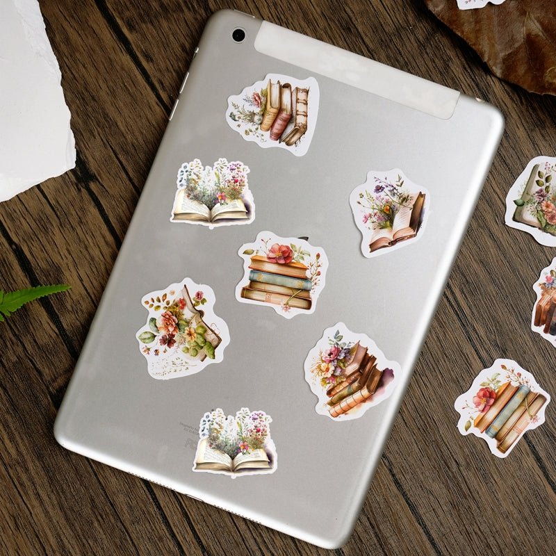 Book and Library Theme Stickers