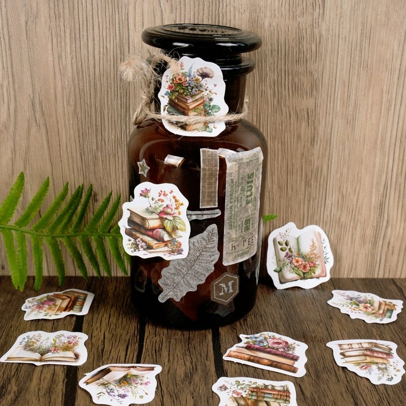 Book and Library Theme Stickers