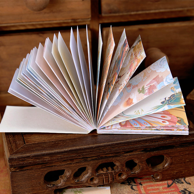 Creative Traditional Chinese Style Beauties Washi Sticker Book