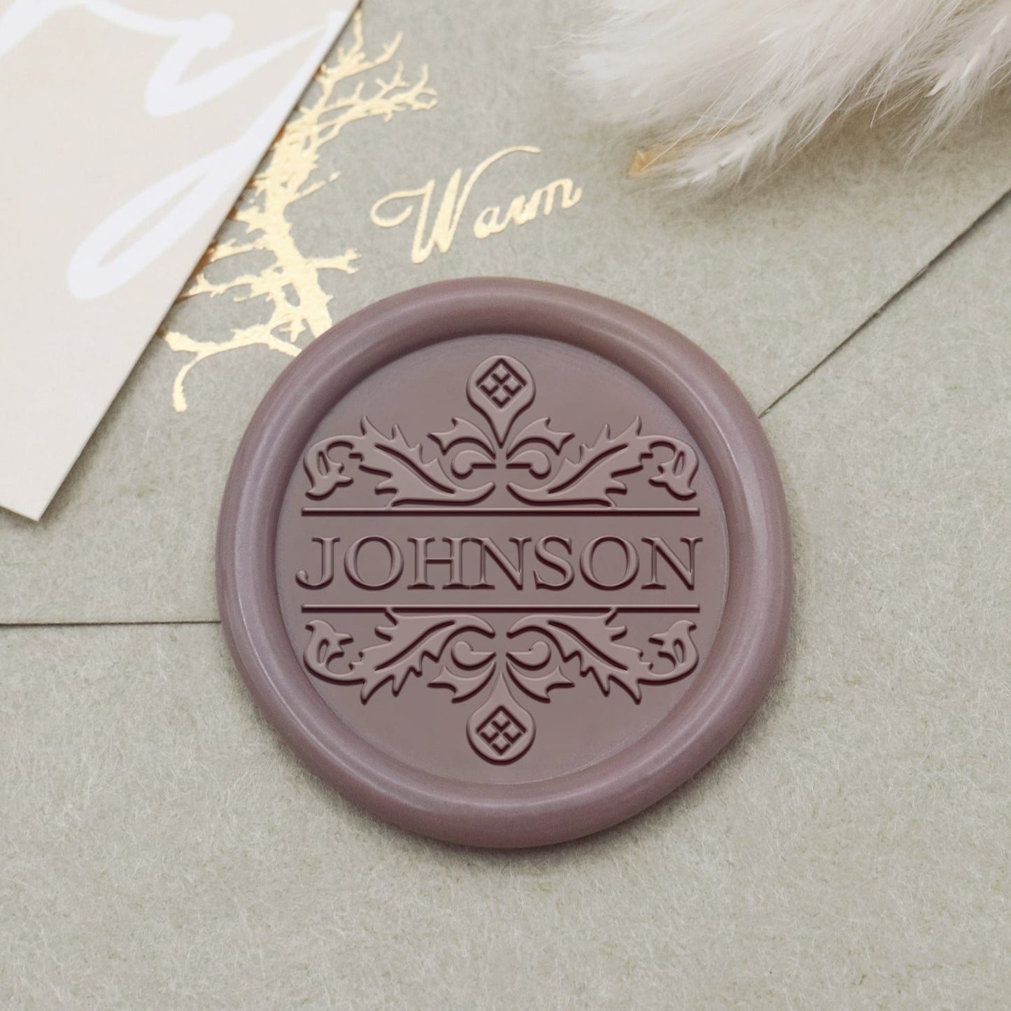 Custom Wild Berry Name Wax Seal Stamp