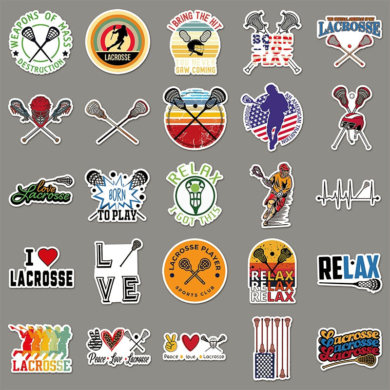 Hockey Ball Sports Vinyl Stickers