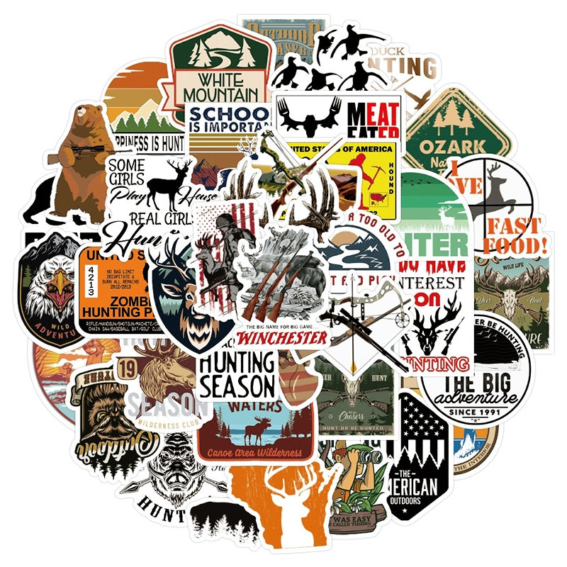 Outdoor Hunting Vinyl Stickers