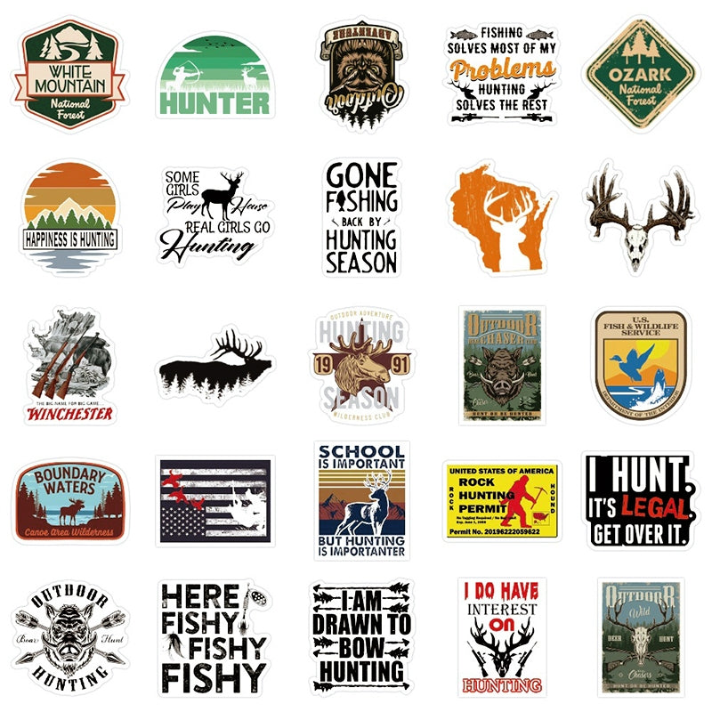 Outdoor Hunting Vinyl Stickers