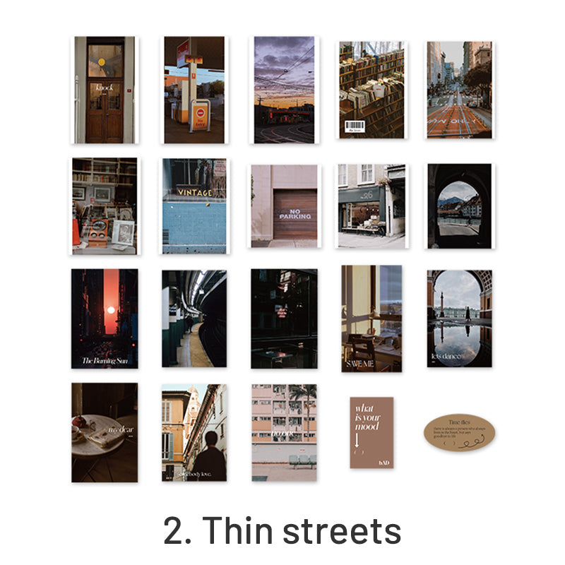 Romantic World Landscape Adhesive Sticker Pack