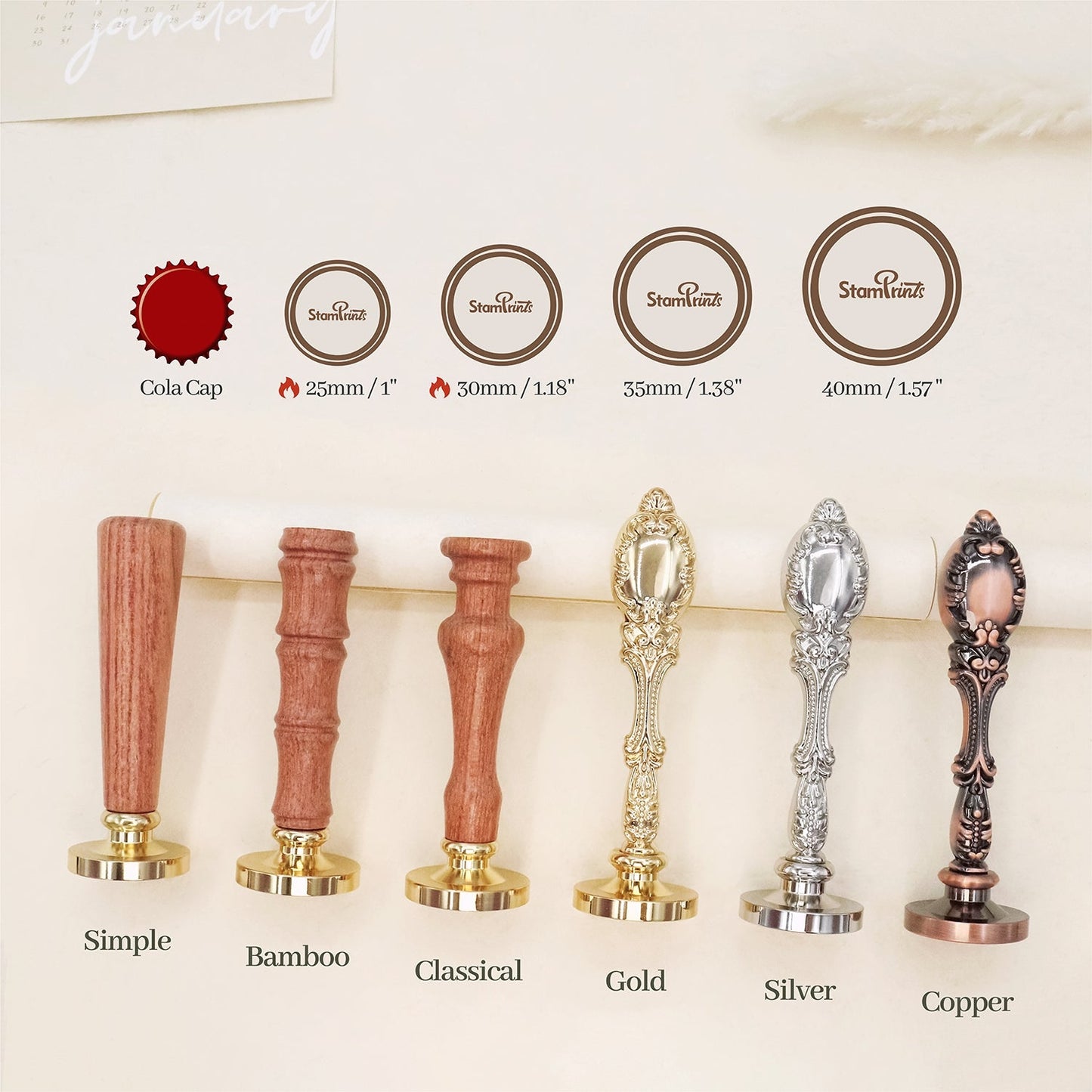 Custom Banner Name Wax Seal Stamp