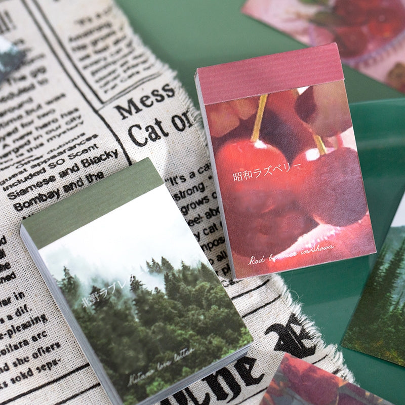 Travel Landscape Sticker Book - Sea, Moon, Forest, Sky