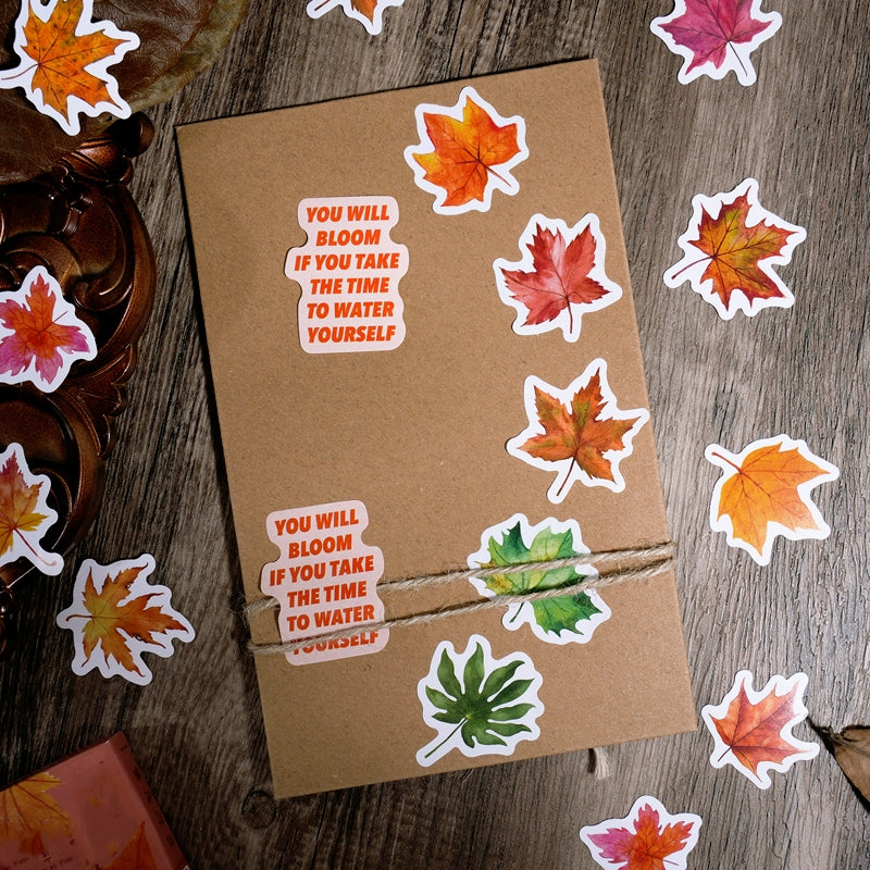 Autumn Leaf Adhesive Stickers
