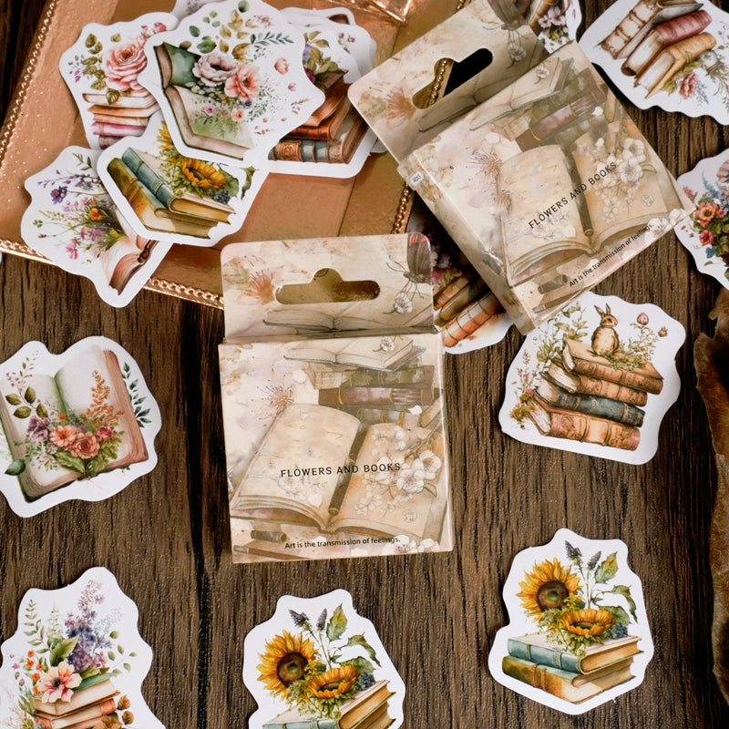 Book and Library Theme Stickers