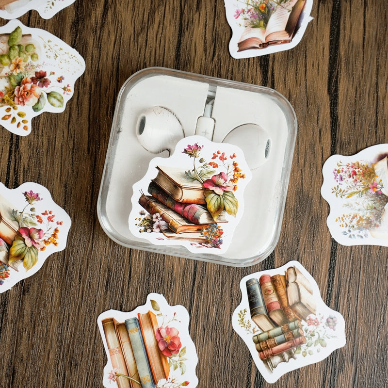 Book and Library Theme Stickers