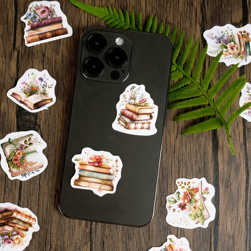 Book and Library Theme Stickers