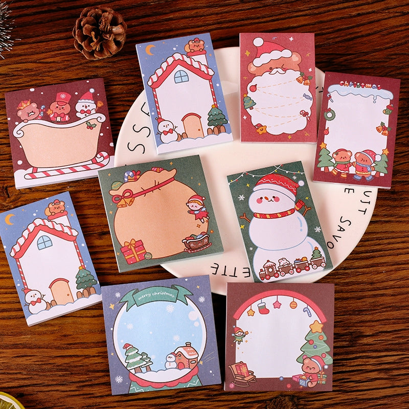 Christmas Cartoon Sticky Notes