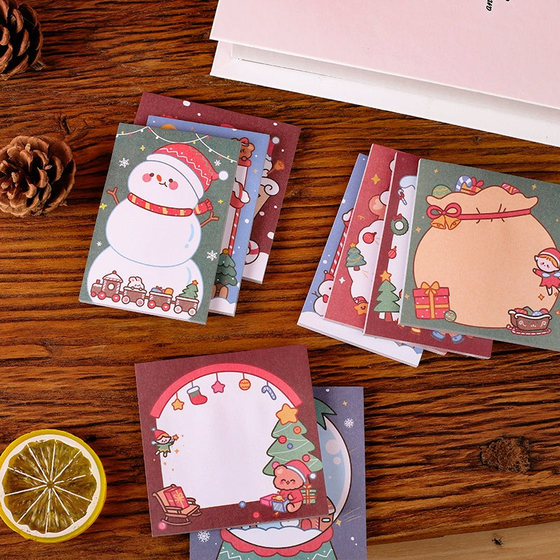 Christmas Cartoon Sticky Notes