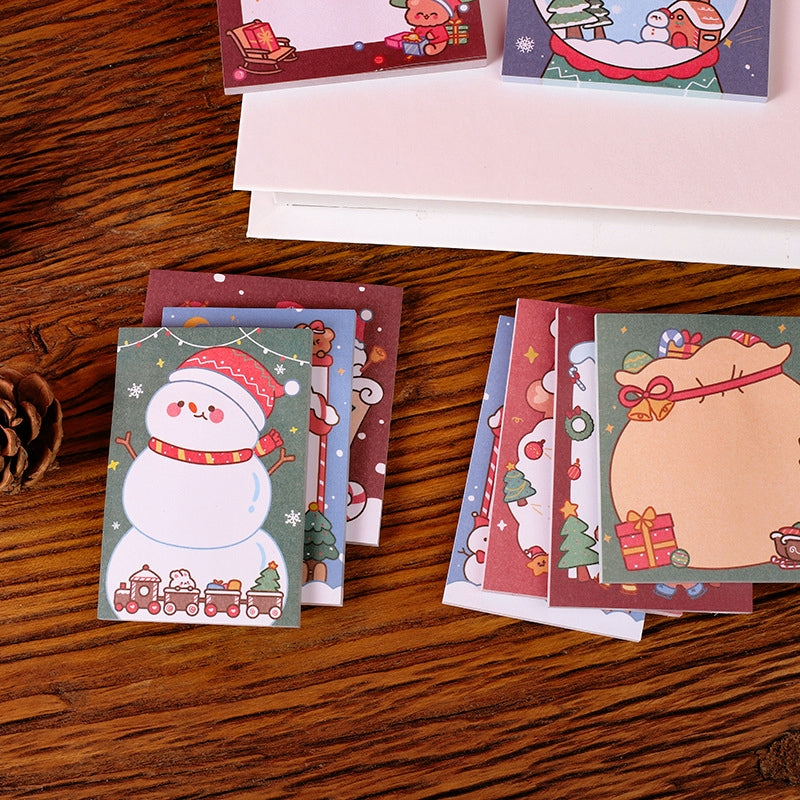 Christmas Cartoon Sticky Notes