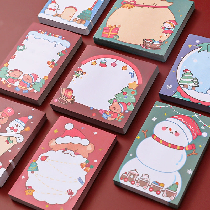 Christmas Cartoon Sticky Notes