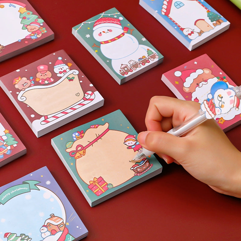 Christmas Cartoon Sticky Notes