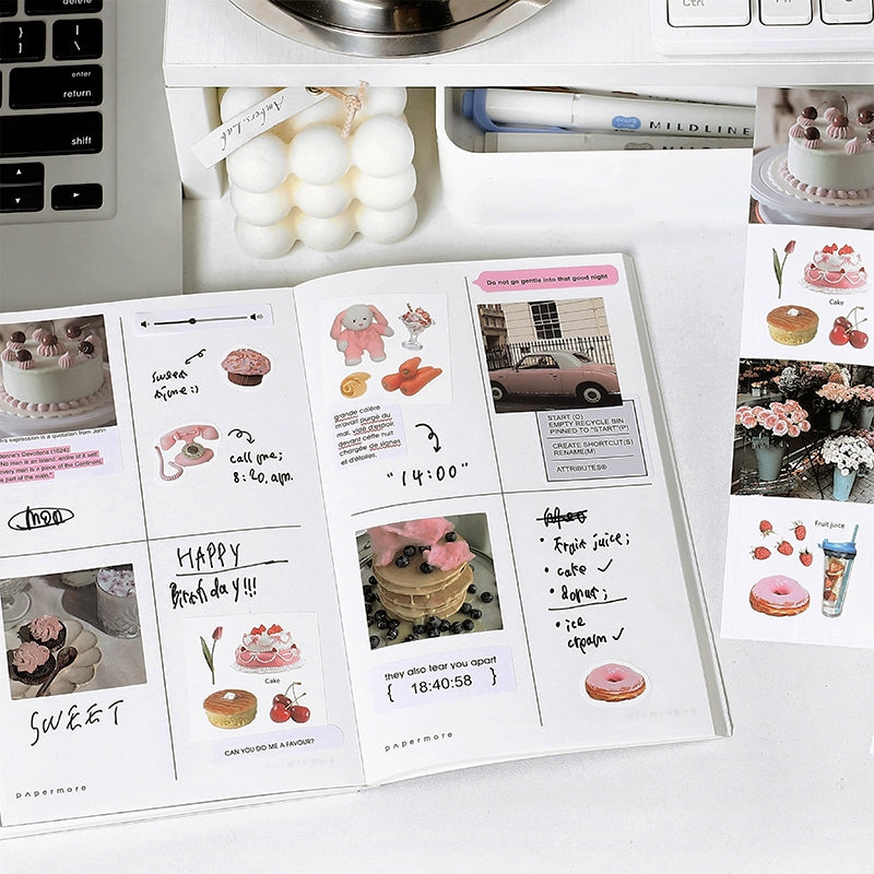 In the World Artistic Scenery Adhesive Stickers