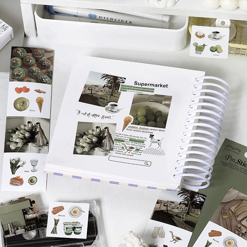 In the World Artistic Scenery Adhesive Stickers