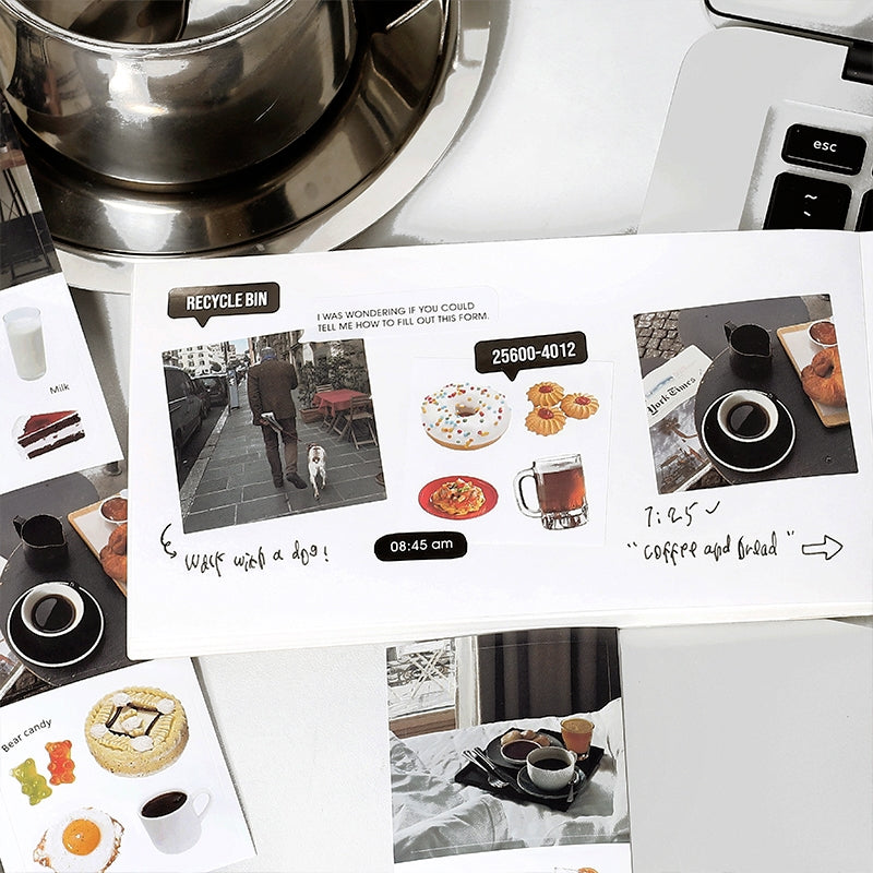 In the World Artistic Scenery Adhesive Stickers