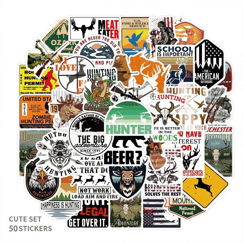 Outdoor Hunting Vinyl Stickers