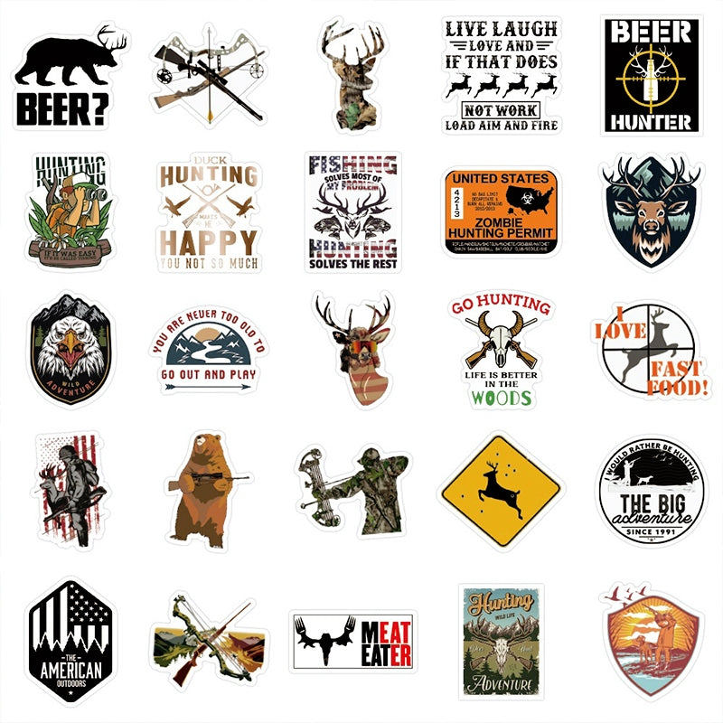Outdoor Hunting Vinyl Stickers