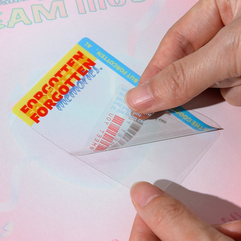 Retro Weekly Magazine Cover Frame Transparent Clear Transparent Stickers