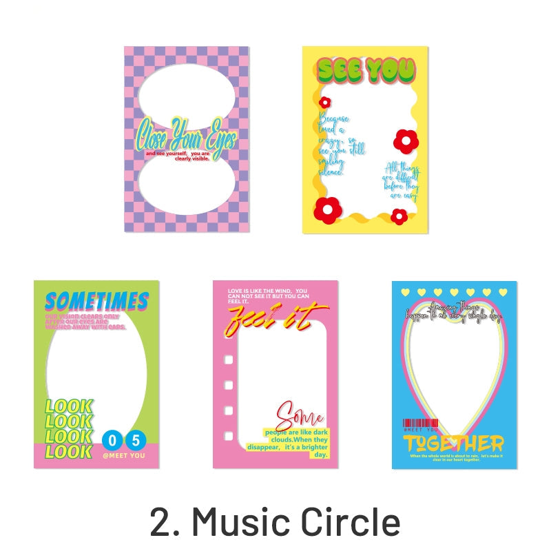 Retro Weekly Magazine Cover Frame Transparent Clear Transparent Stickers