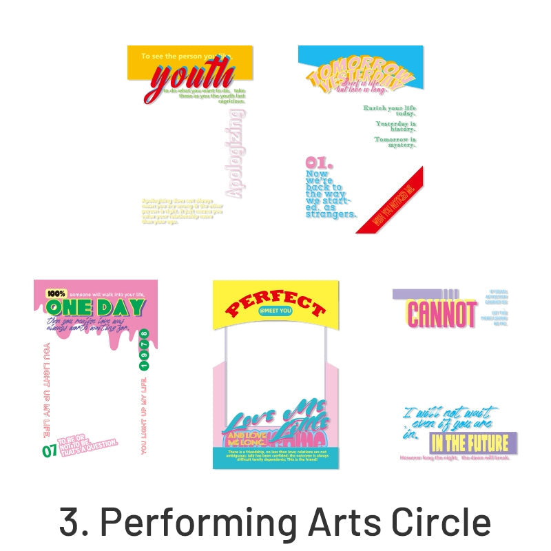 Retro Weekly Magazine Cover Frame Transparent Clear Transparent Stickers