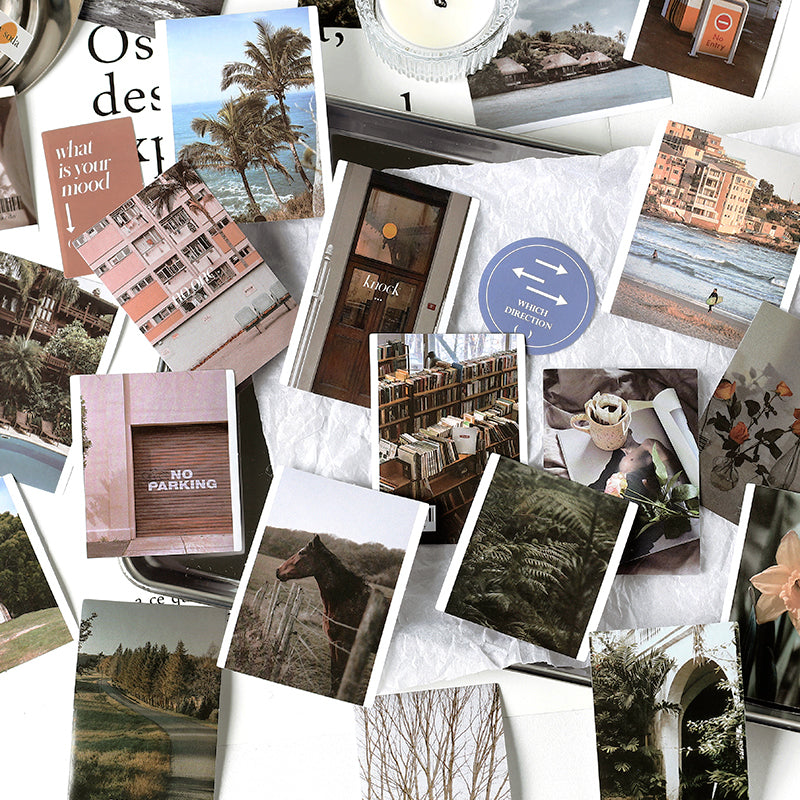 Romantic World Landscape Adhesive Sticker Pack