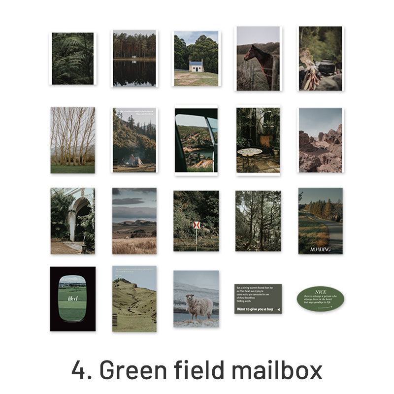 Romantic World Landscape Adhesive Sticker Pack