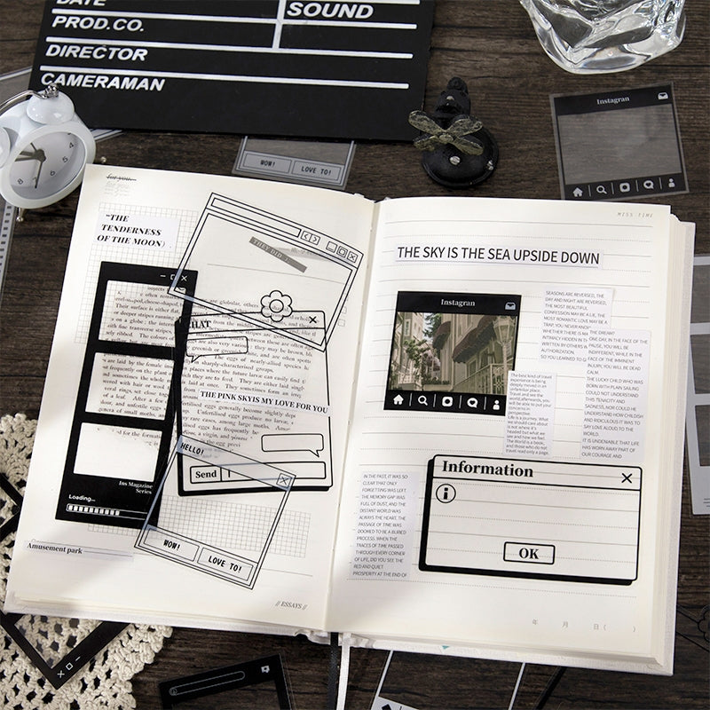 Transparent Film Clear Transparent Stickers