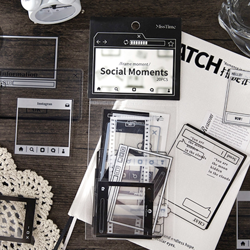 Transparent Film Clear Transparent Stickers