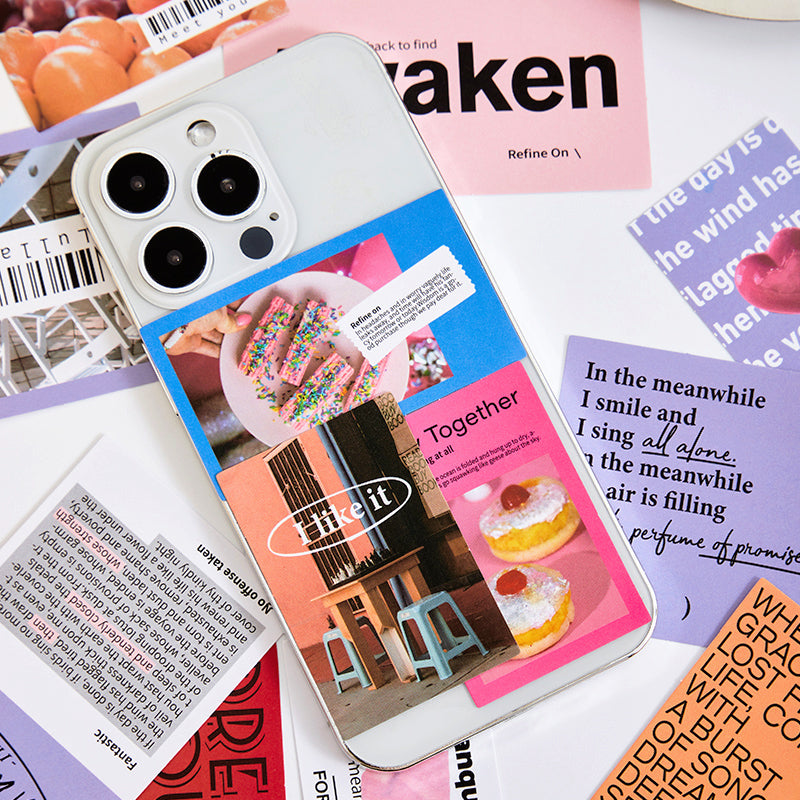 Travel Magazine Style Self-Adhesive Sticker Pack