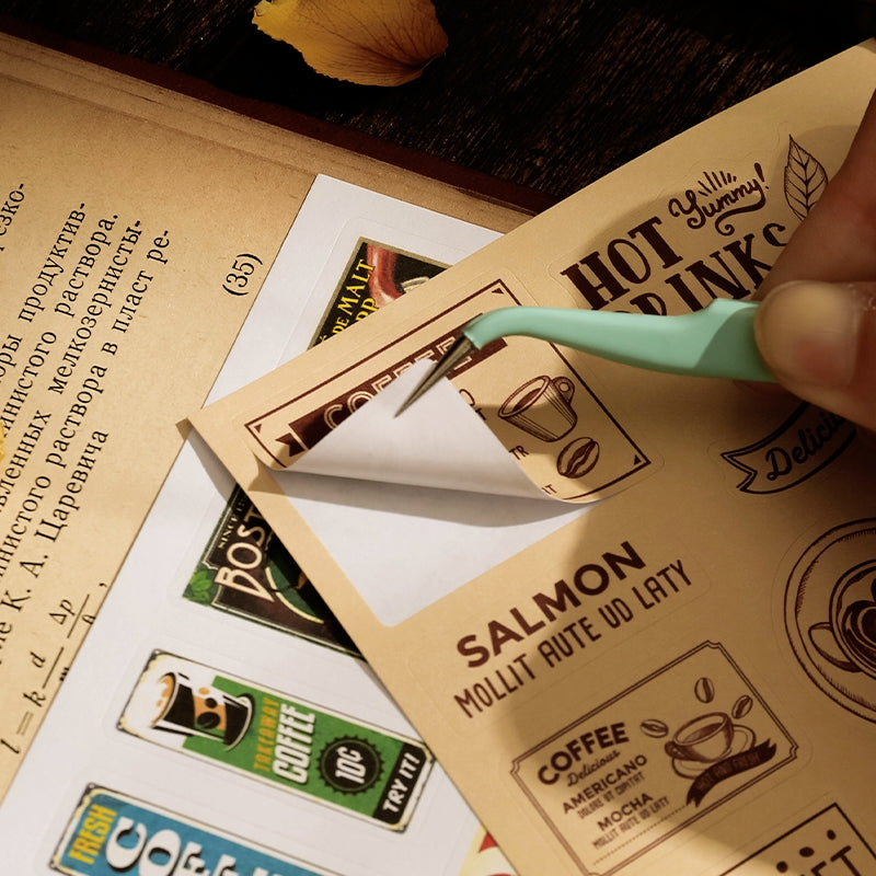 Universal Adventurers Vintage Stamp Stickers