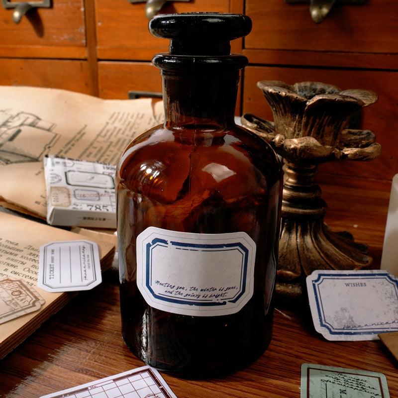 Vintage Label Boxed Stickers